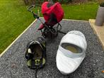 Combiné Trio Poussette HighTrek BB Confort +. Cosy + Nacelle, Ophalen, Kinderwagen