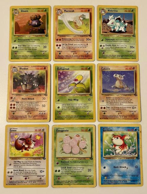 Pokemon Jungle Engels (1999), Hobby en Vrije tijd, Verzamelkaartspellen | Pokémon, Gebruikt, Meerdere kaarten, Ophalen