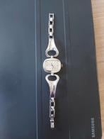 Vintage zilveren moritz ancre 17 jewels incabloc horloge, Enlèvement ou Envoi