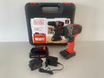 Black&Decker klopboor-/schroefmachine 18V, Doe-het-zelf en Bouw, Gereedschap | Boormachines, Ophalen of Verzenden, Zo goed als nieuw