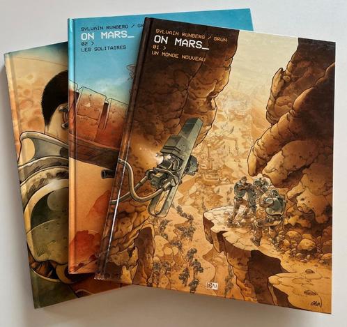 BD - ON MARS_ - 3 Tomes - Excellent état - Grun, Boeken, Stripverhalen, Gelezen, Complete serie of reeks, Ophalen