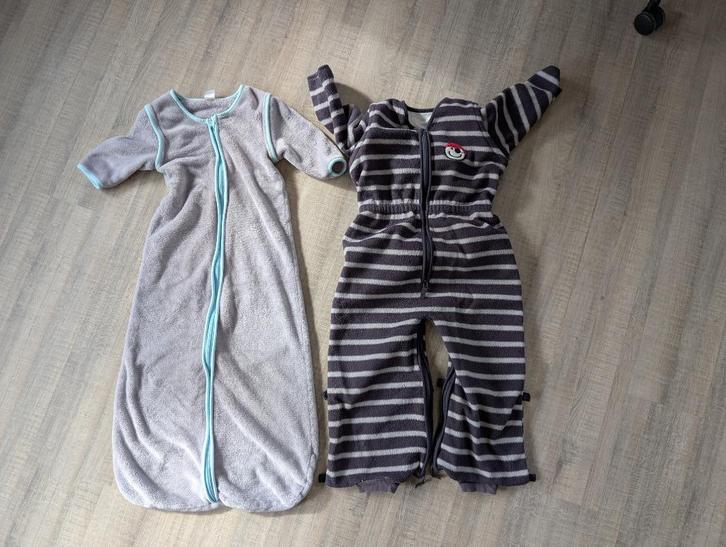 2x Baby slaapzak, Kinderen en Baby's, Dekens, Slaapzakjes en Inbakerproducten, Gebruikt, Slaapzak, 100 cm of meer, Ophalen