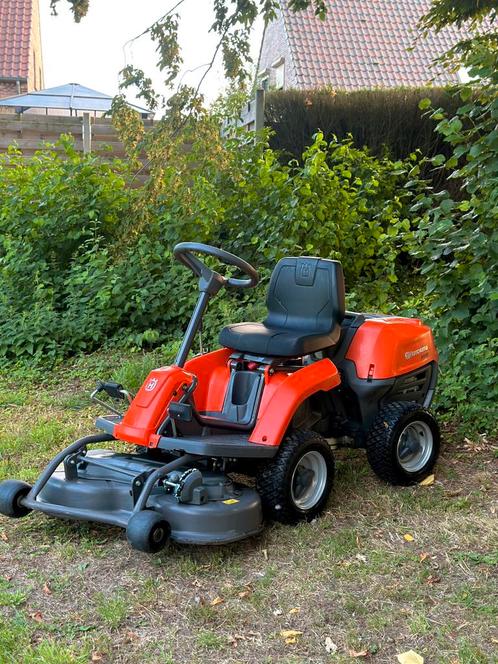 Husqvarna R112C Frontmaaier – Zo goed als nieuw!, Tuin en Terras, Zitmaaiers, Ophalen