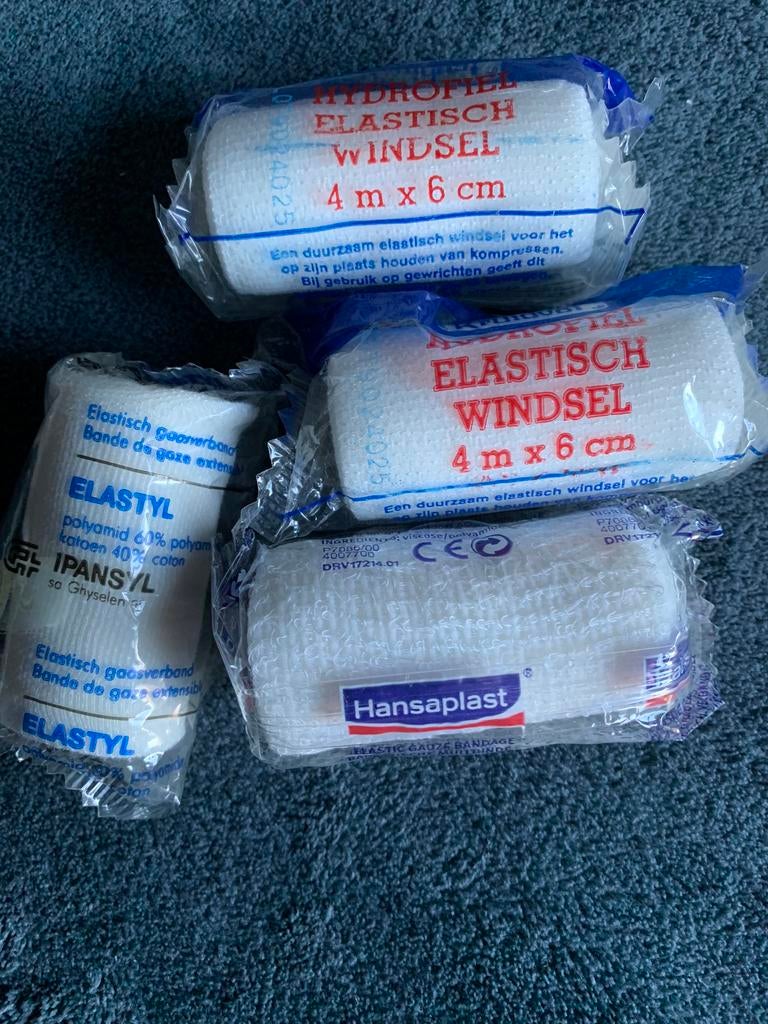 * Fixatiewindels 6cm x 4m (1 kopen + 1 gratis), Divers, Matériel Infirmier, Neuf, Enlèvement