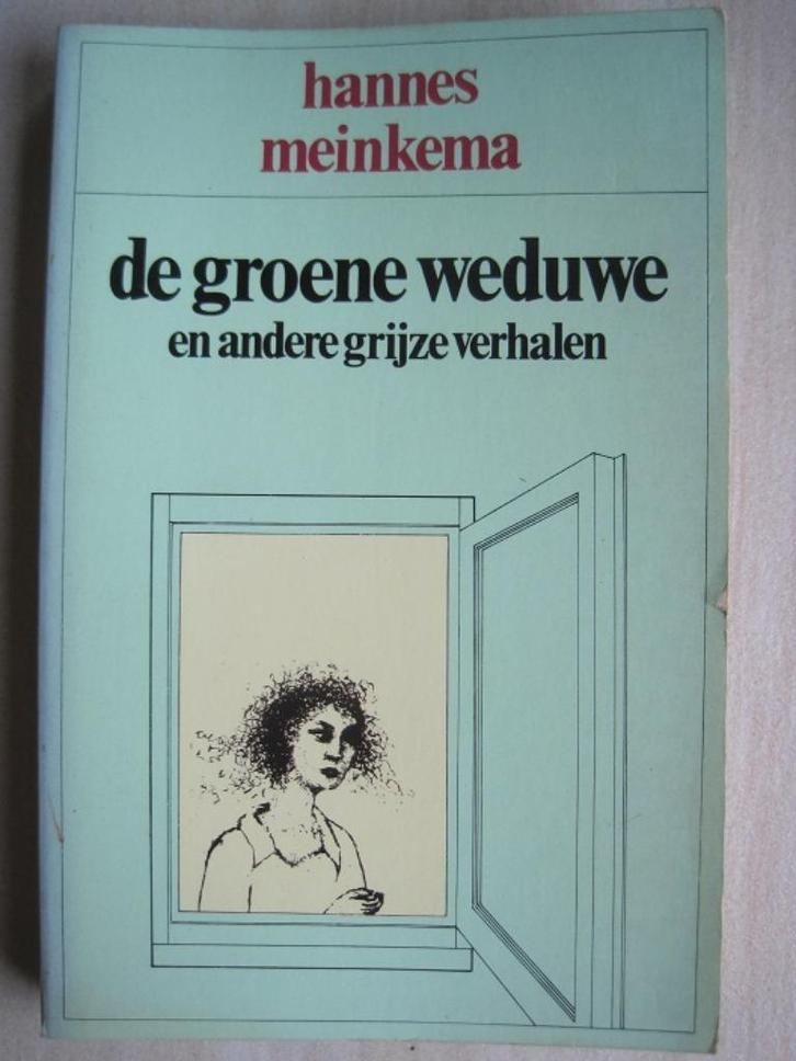 375 - De groene weduwe ea grijze verhalen - Hannes Meinkema, Boeken, Essays, Columns en Interviews, Zo goed als nieuw, Eén auteur