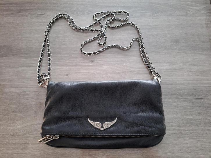 Handtas Zadig & Voltaire, Handtassen en Accessoires, Tassen | Damestassen, Zo goed als nieuw, Handtas, Zwart, Ophalen of Verzenden