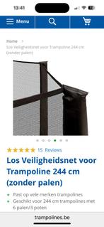 Filet de rechange pour Trampoline 244cm, Ophalen of Verzenden, Zo goed als nieuw