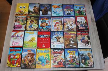 Vele Animatie en Disney dvd aan lage prijzen