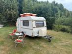 Nostalgische Hefdak Caravan Eura Mini ( max 650 kg), Treinzit, Lengtebed, Kachel, Tot en met 2