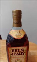 Bally rum fles 1970 french label rouge rhum, Frankrijk, Ophalen of Verzenden