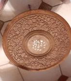 Kleine bijzettafel van exotisch hout, Ophalen, Zo goed als nieuw