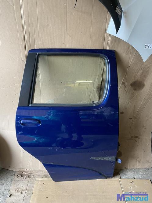 Toyota Yaris VERSO blauw rechts rechter achter deur portier, Auto-onderdelen, Carrosserie, Deur, Toyota, Achter, Rechts, Gebruikt