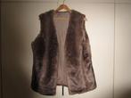 vestje in namaak bont, Kleding | Dames, Bodywarmers, Ophalen of Verzenden, Zo goed als nieuw, Maat 46/48 (XL) of groter, Overige kleuren