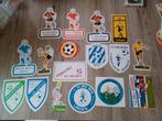 17 stickers voetbal(supporter), Ophalen of Verzenden