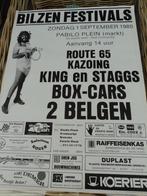 2 Belgen: POSTER Bilzen festivals 1985., Verzamelen, Posters, Rechthoekig Staand, Ophalen of Verzenden, Zo goed als nieuw, A1 t/m A3