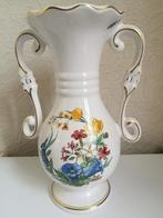 Grand Vase floral porcelaine vintage, Antiquités & Art, Antiquités | Vases, Enlèvement ou Envoi