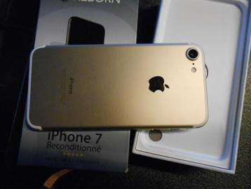 IPHONE 7 *REBORN   32 GB  + laad niet op *  glas en kader ok beschikbaar voor biedingen