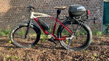 Vélo électrique fat bike en excellent état + accessoires, Autres marques, 51 à 55 cm, 50 km par batterie ou plus, Enlèvement