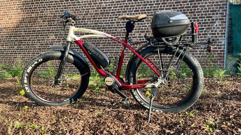 Fatbike elektrische fiets in uitstekende staat + accessoires, Fietsen en Brommers, Elektrische fietsen, Gebruikt, Overige merken