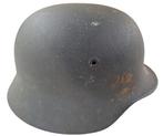 duitse ww2 heer helm in gebruikte staat, Verzamelen, Verzenden