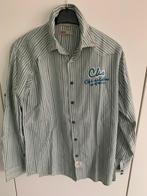 CKS groen gestreept hemdje: maat 164, Enfants & Bébés, Vêtements enfant | Taille 164, Garçon, Enlèvement ou Envoi, Cks, Chemise ou Chemisier