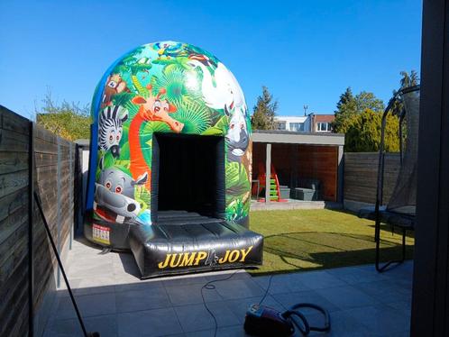 PROFECIONEEL SPRINGKASTEEL MET BLOWER, Hobby en Vrije tijd, Feestartikelen | Verhuur, Gebruikt, Ophalen