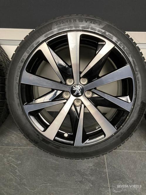 18” originele Peugeot 508 II velgen + winterbanden 5x108, Auto-onderdelen, Banden en Velgen, Banden en Velgen, Winterbanden, 18 inch