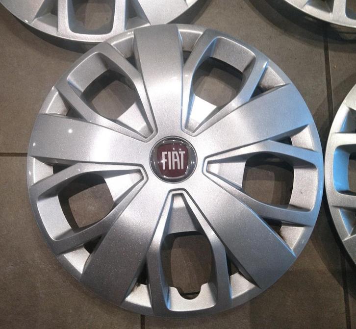 Orig wieldeksels Camper Fiat Ducato 16 inch Mobilhome, Caravans en Kamperen, Mobilhome-accessoires, Gebruikt, Ophalen of Verzenden