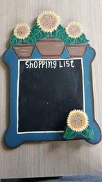 Krijtbord shoplijstje, Huis en Inrichting, Woonaccessoires | Memoborden, Ophalen, Krijtbord