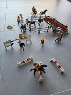 Paarden manege playmobil, Ophalen of Verzenden, Zo goed als nieuw, Complete set