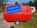 24 caravan 750kg werfkeet foodtruck woonwagen pipowagen bouw, Caravans en Kamperen, Caravans, Bedrijf