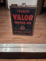 Ancien bidon d'huile TEXACO valor (2 gallon), Collections, Enlèvement ou Envoi