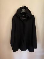 Mantel Xandres zwart - dames - maat 38, Kleding | Dames, Maat 38/40 (M), Zwart, Ophalen of Verzenden, Gedragen
