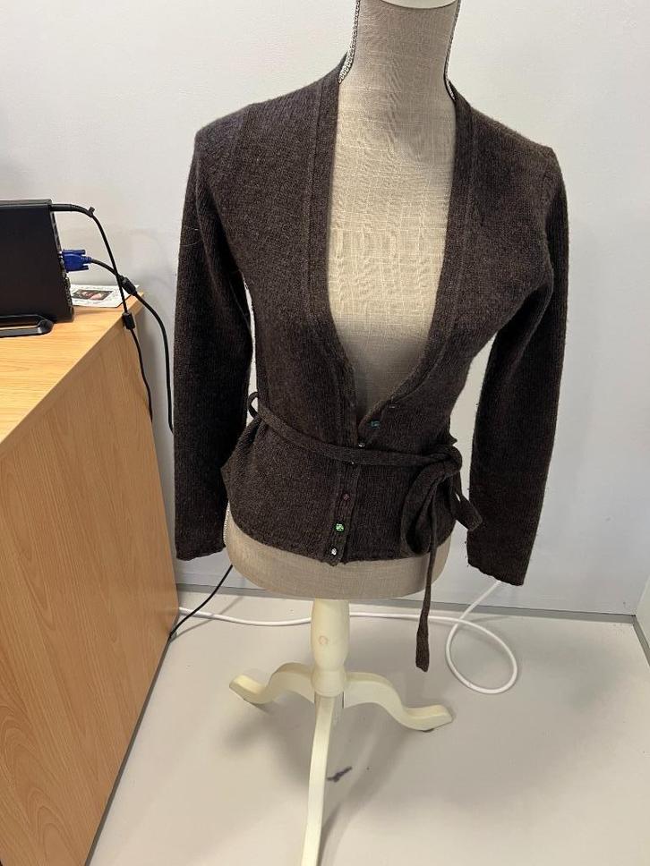 hybris s/m, Kleding | Dames, Truien en Vesten, Gedragen, Maat 36 (S), Bruin, Ophalen of Verzenden