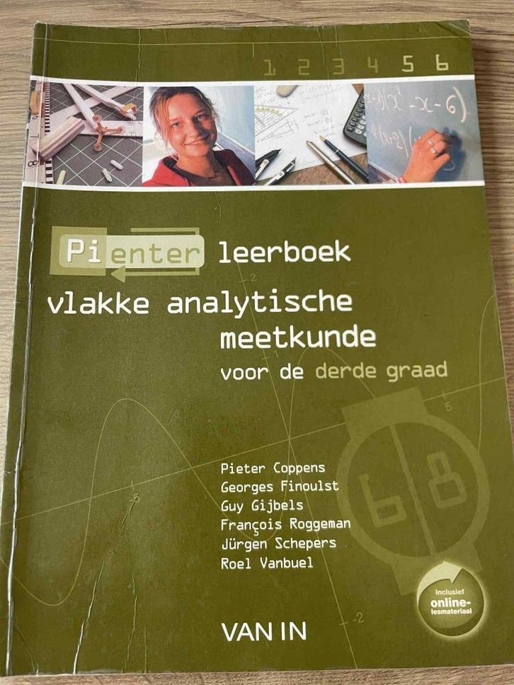 handboek vlakke analytische meetkunde, Boeken, Studieboeken en Cursussen, Gelezen, Hogeschool, Alpha, Ophalen