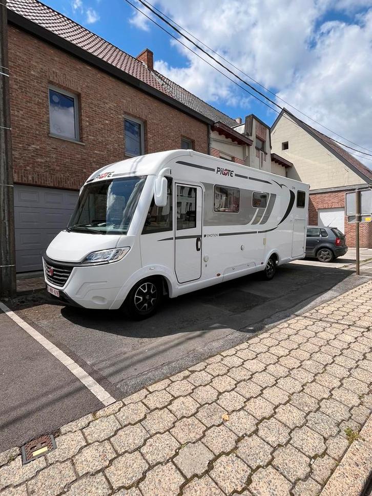 Camping car Pilote G740GJ Emotion !!!, Caravans en Kamperen, Mobilhomes, Particulier, Pilote, Fiat, Diesel, Airconditioning, Caméra de recul