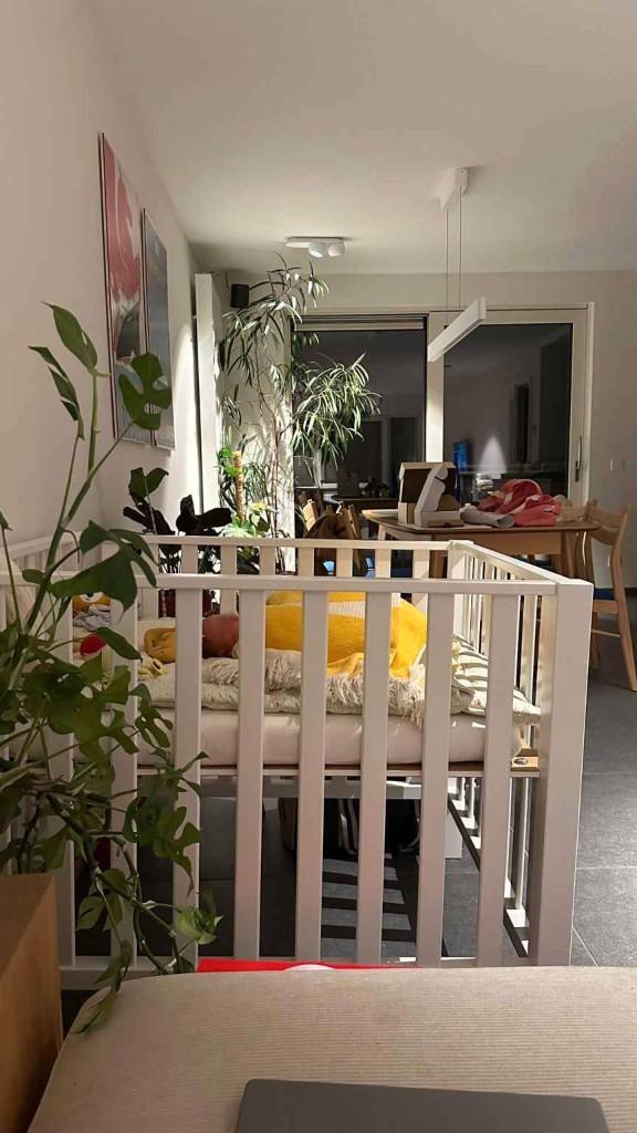 park - Bopita - wit - verstelbare hoogte, Kinderen en Baby's, Babyparken, Zo goed als nieuw, Rechthoekig, In hoogte verstelbaar