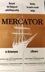 ANTWERPEN - Affiche MERCATOR, Verzenden, Gebruikt, Zeilboot, Overige typen
