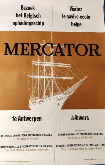 ANTWERPEN - Affiche MERCATOR  beschikbaar voor biedingen