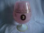 Opaline wit roze – neo-art-Deco stijl – Camée, Antiek en Kunst, Ophalen of Verzenden