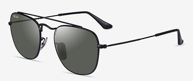 Ray-Ban RB3557 AVIATOR ( Zwart ), Bijoux, Sacs & Beauté, Lunettes de Soleil & Lunettes | Hommes, Neuf, Lunettes de soleil avec correction