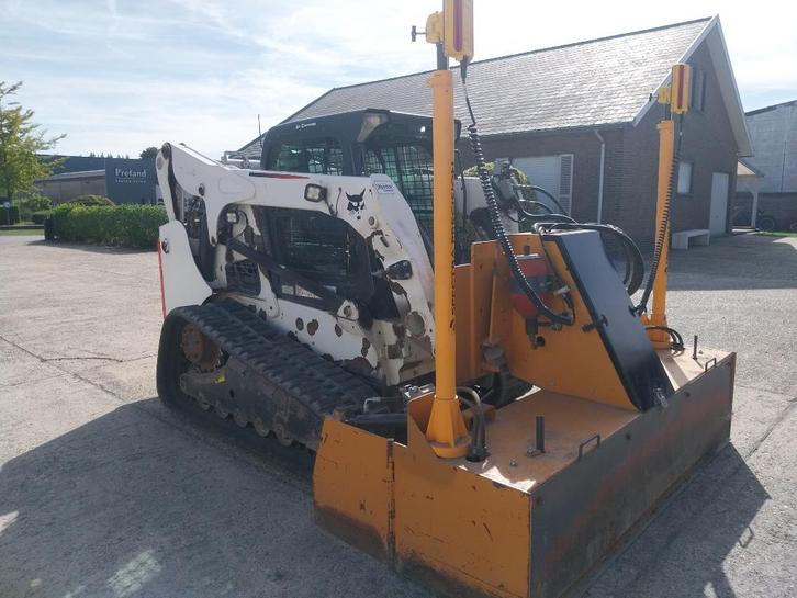 Bobcat T770 met leveller, Zakelijke goederen, Machines en Bouw | Tuin, Park en Bosbouw, Grondbewerking, Ophalen