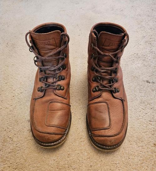 Motorschoenen Dainese Cooper tan m43, Motoren, Kleding | Motorkleding, Laarzen, Heren, Tweedehands, Ophalen of Verzenden