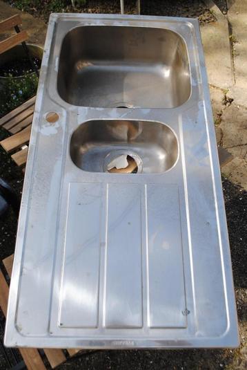Evier inox 100 x 50 beschikbaar voor biedingen