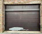 Porte garage sectionelle 4m25, Bricolage & Construction, Volets, 200 cm ou plus, Brun, Enlèvement, Utilisé