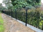 Stijve omheining (promotie: 80€ per meter, inclusief), Tuin en Terras, Ophalen of Verzenden, Zo goed als nieuw, Hout