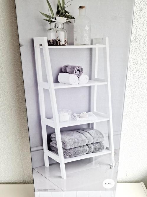 Maine - Premium Bathroom Collection - Étagère blanche - Neuf, Huis en Inrichting, Kasten | Stellingkasten, Nieuw, Ophalen of Verzenden