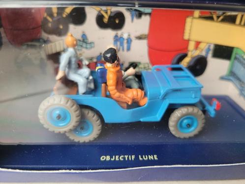 TINTIN verzamelfiguur — De JEEP van Objective Lune, Verzamelen, Beelden en Beeldjes, Zo goed als nieuw, Overige typen, Ophalen of Verzenden