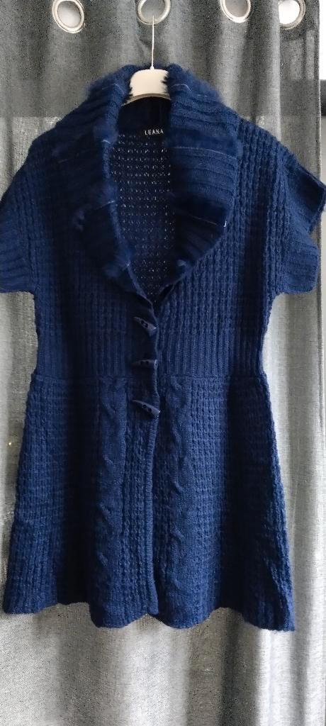 nieuwe gilet/vest Leane/ nieuwe prijs!!!, Kleding | Dames, Truien en Vesten, Nieuw, Maat 38/40 (M), Blauw, Ophalen of Verzenden