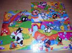 kinder complete Looney tunes puzzel 3 in 1, Ophalen of Verzenden, 10 tot 50 stukjes, Gebruikt, 2 tot 4 jaar